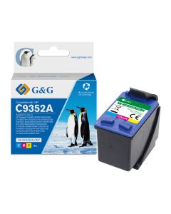 G&G kompatibilní ink s C9352A, HP 22, NH-R9352C/M/Y, CMY, 16ml, ml