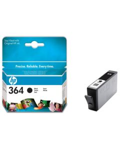HP originální ink CB316EE, HP 364, black, blistr, 250str.