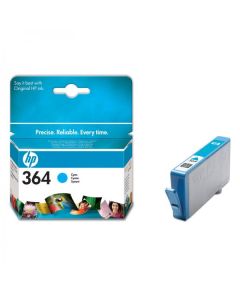 HP originální ink CB318EE, HP 364, cyan, 300str.