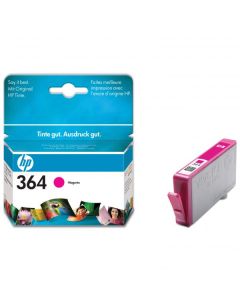 HP originální ink CB319EE, HP 364, magenta, blistr, 300str.