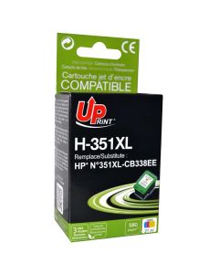 UPrint kompatibilní ink s CB338EE, HP 351XL, H-351XL-CL, color, 21ml