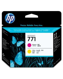 HP originální tisková hlava CE018A, HP 771, magenta/yellow