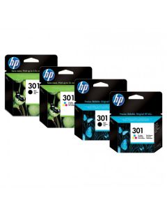 HP originální ink CH563EE, HP 301XL, black, 430str.