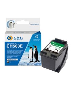 G&G kompatibilní ink s CH563EE, HP 301XL, NH-RC563BK, black, 18ml, ml
