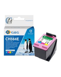 G&G kompatibilní ink s CH564EE, HP 301XL, NH-RC564C, color, 18ml, ml