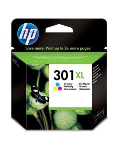 HP originální ink CH564EE, HP 301XL, color, blistr, 300str.