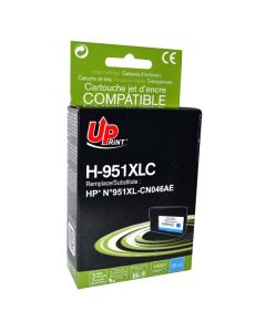 UPrint kompatibilní ink s CN046AE, HP 951XL, H-951XL-C, cyan, 1500str., 25ml