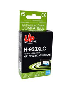 UPrint kompatibilní ink s CN054AE, HP 933XL, H-933XL-C, cyan, 825str., 14ml