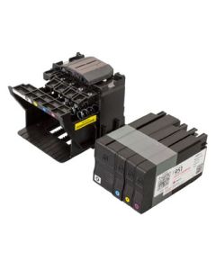 HP originální printhead replacement kit CR324A, CR322A, CR323A, CM751-60126, obsahuje inkousty, sada pro výměnu tiskové hlavy