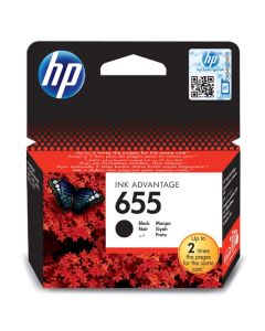 HP originální ink CZ109AE, HP 655, black, 550str.