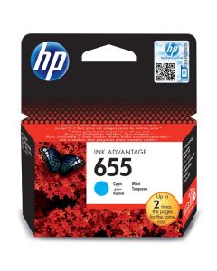 HP originální ink CZ110AE, HP 655, cyan, 600str.