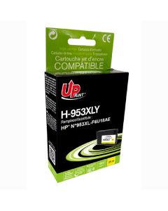 UPrint kompatibilní ink s F6U18AE, HP 953XL, H-953XLY, yellow, 1800str., 25ml, high capacity