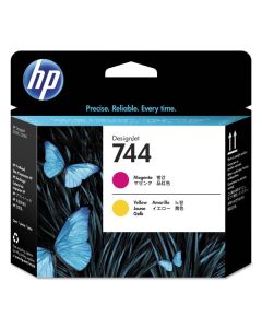 HP originální tisková hlava F9J87A, HP 744, magenta/yellow