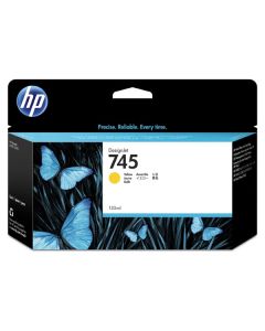 HP originální ink F9J96A, HP 745, yellow, 130ml