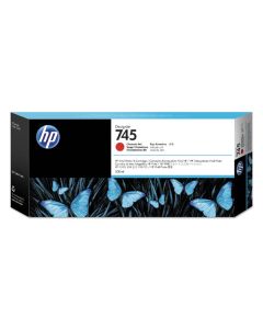 HP originální ink F9K06A, HP 745, chromatic red, 300ml