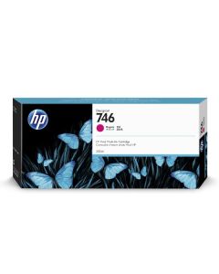 HP originální ink P2V78A, HP 746, magenta, 300ml