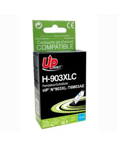 UPrint kompatibilní ink s T6M03AE, HP 903XL, H-903XLC, cyan, 900str., 12ml, high capacity
