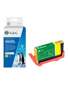 G&G kompatibilní ink s T6M11AE, HP 903XL, NH-R00903XLY-E-Reman-Eu, yellow, 825str., DOPRODEJ