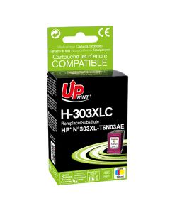 UPrint kompatibilní ink s T6N03AE, HP 303XL, color, 450str., high capacity