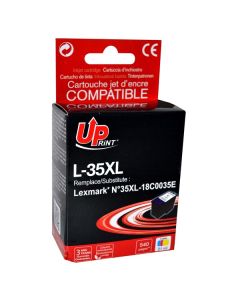 UPrint kompatibilní ink s 18C0035E, #35XL, L-35XL, color, 21ml
