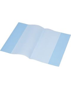Obal na sešit, modrá, A5, PP, PANTA PLAST