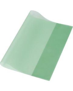 Obal na sešit, zelená, A5, PP, PANTA PLAST