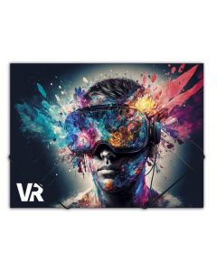 Desky s gumičkou "VR", A4, 15 mm, PP, PANTA PLAST