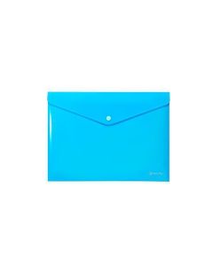 Desky s drukem, neon modrá, PP, A4, PANTA PLAST 0410-0085-03