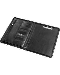 Konferenční deska černá, A4, na zip, 25 mm, PANTA PLAST 0417-0020-01