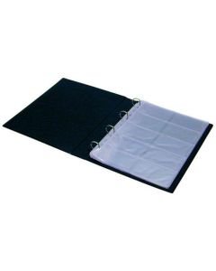 Vizitkář kroužkový, na 400 ks, PANTAPLAST, černý