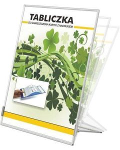 Stojan na prospekty, 70x110 mm, PANTA PLAST