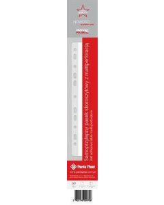 Rychlovázací lišta, perforovaná, 11 děr, A4, 295 mm, samolepící, PANTA PLAST