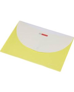 Desky s drukem, žluté, 2 kapsy, A4, PP, 160 micron, PANTA PLAST