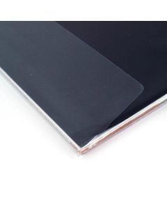 Obal na katalog s chlopní, transparentní, A4, 150 micron, VICTORIA