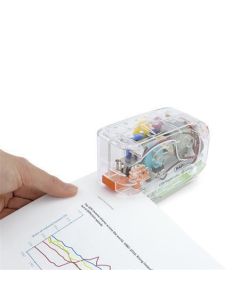 Sešívačka "626EL", transparentní, elektrická, 26/6, 15 listů, USB nabíjení/baterie, RAPESCO 1450