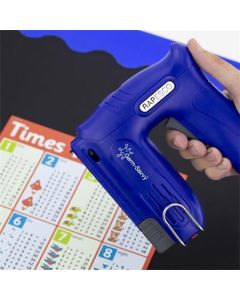 Sponkovačka "T12-USB", modrá, bezdrátová, USB, RAPESCO 1634
