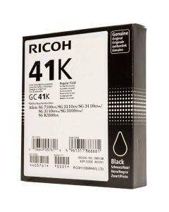 Ricoh originální gelová náplň 405761, GC41HK, black, 2500str.