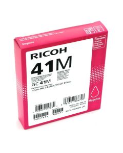 Ricoh originální gelová náplň 405763, GC41HM, magenta, 2200str.