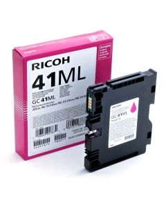 Ricoh originální gelová náplň 405767, GC41M, magenta, 600str.