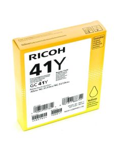 Ricoh originální gelová náplň 405764, GC41HY, yellow, 2200str.