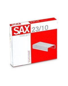 Drátky do sešívačky, 23/10, galvanizované, SAX