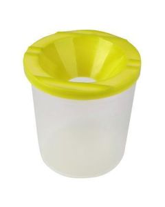 Kelímek na štětce, různé barvy, s víčkem, plastový, COOL BY VICTORIA