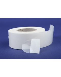 Etikety, transparentní, kruhové, průměr 20 mm, 1000 etiket/ role
