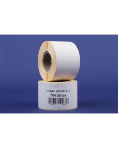Etikety, termo, 60x58 mm