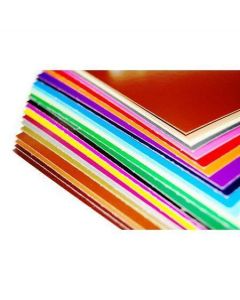 Dekorační karton, modrá, jednostranný, 48 x 68