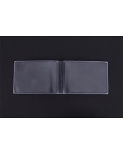 Pouzdro na průkazy, transparentní, 6 listů, 90 x 60 mm, PVC