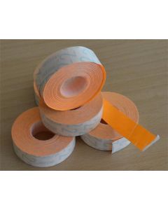 Cenové etikety, 19x16 mm, METO, oranžové