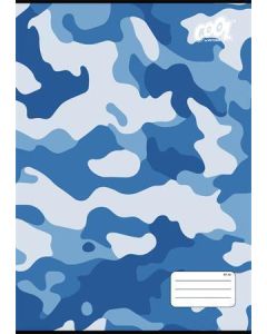 Sešit "Camouflage", 87-32, mix motivů, A4, čtverečkovaný, 32 listů, COOL BY VICTORIA
