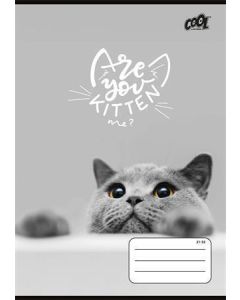 Sešit "Cats Forever", 21-32, mix motivů, A5, linkovaný, 32 listů, 4-8. třída, COOL BY VICTORIA