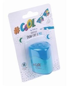 Ořezávátko, mix barev, 1 otvor, se zásobníkem, COOL BY VICTORIA
